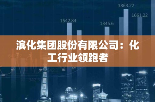 滨化集团股份有限公司：化工行业领跑者
