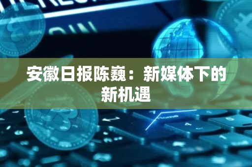 安徽日报陈巍：新媒体下的新机遇