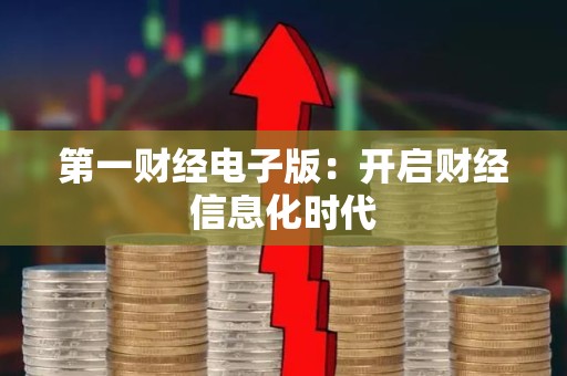 第一财经电子版：开启财经信息化时代