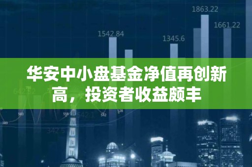 华安中小盘<strong><strong>基金</strong></strong>净值再创新高，投资者收益颇丰
