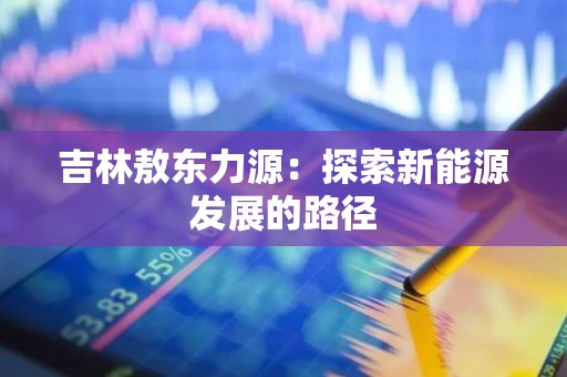 吉林敖东力源：探索新能源发展的路径
