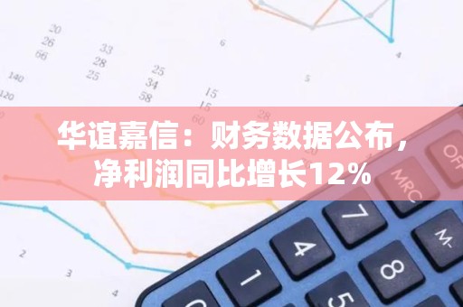 华谊嘉信：财务数据公布，净利润同比增长12%