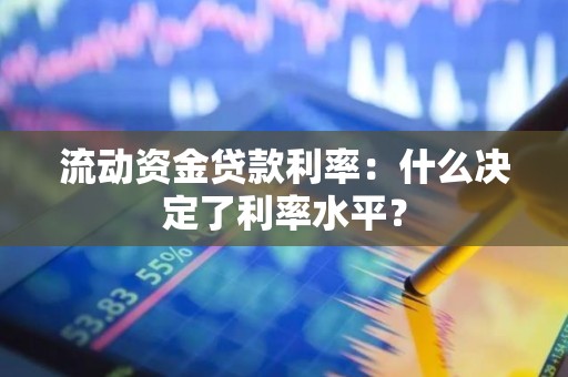流动资金贷款利率：什么决定了利率水平？
