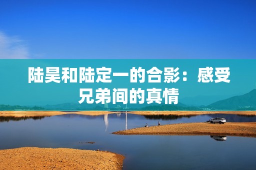 陆昊和陆定一的合影：感受兄弟间的真情
