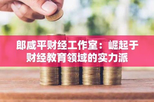 郎咸平财经工作室：崛起于财经教育领域的实力派