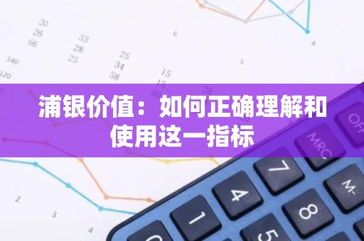 浦银价值：如何正确理解和使用这一指标
