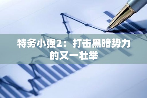 特务小强2：打击黑暗势力的又一壮举