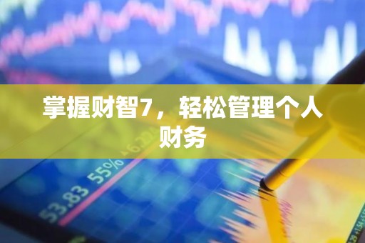 掌握财智7，轻松管理个人财务