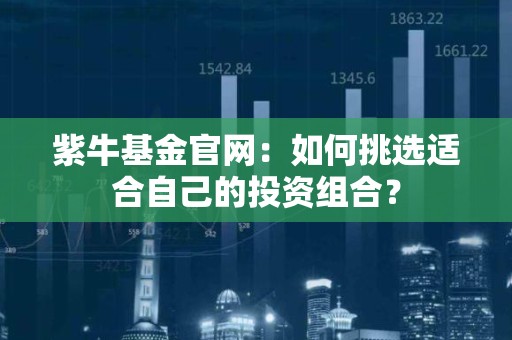 紫牛基金官网：如何挑选适合自己的投资组合？