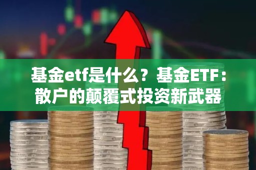 基金etf是什么？基金ETF：散户的颠覆式投资新武器