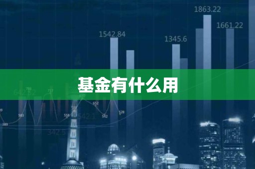 <strong><strong>基金</strong></strong>有什么用