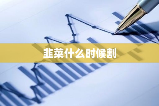 韭菜什么时候割