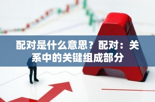 配对是什么意思？配对：关系中的关键组成部分