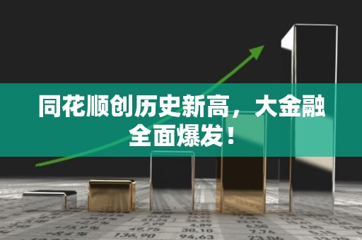 同花顺创历史新高，大金融全面爆发！