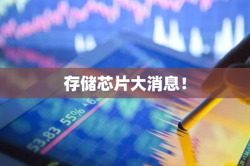 存储芯片大消息！