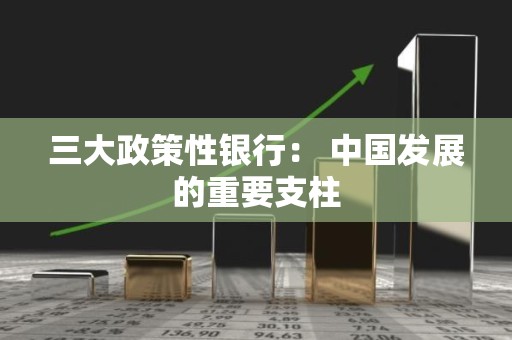 三大政策性银行： 中国发展的重要支柱