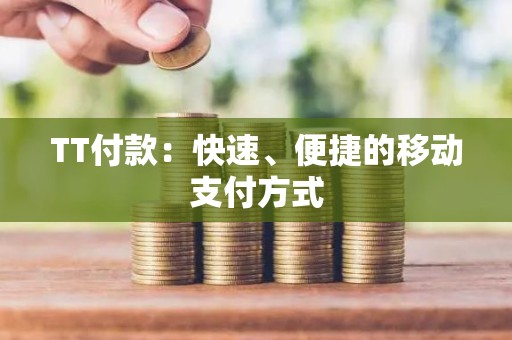 TT付款：快速、便捷的移动支付方式