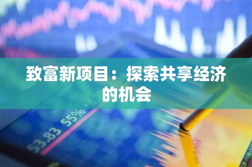 致富新项目：探索共享经济的机会