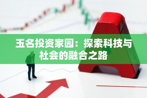 玉名投资家园：探索科技与社会的融合之路